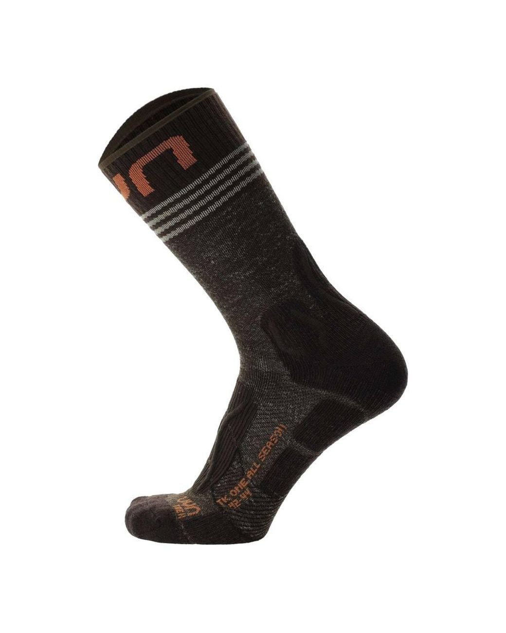 Uyn Black Socks Pack Of 1 for men
