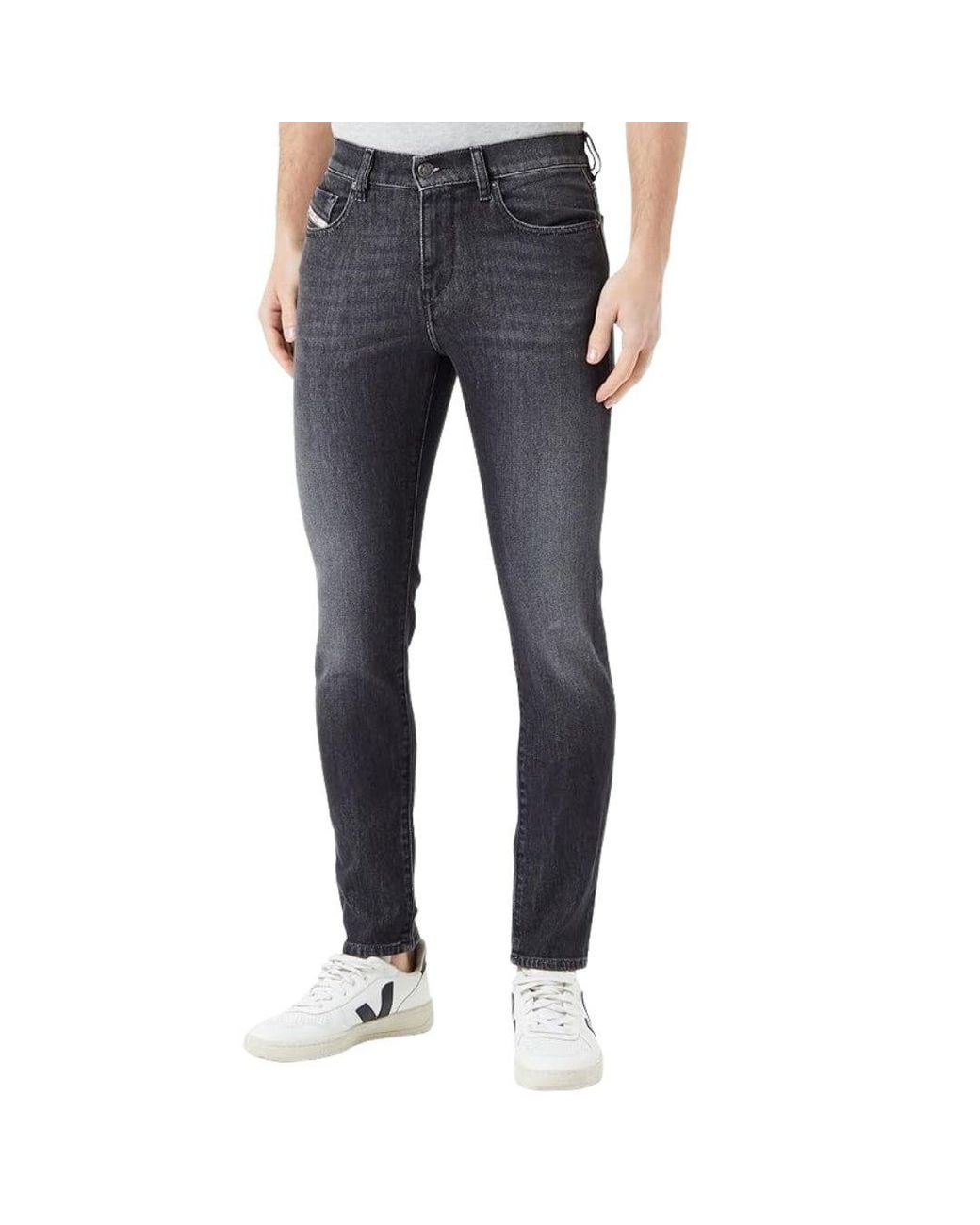 DIESEL Gray 2019 D-Strukt Wash Jeans for men