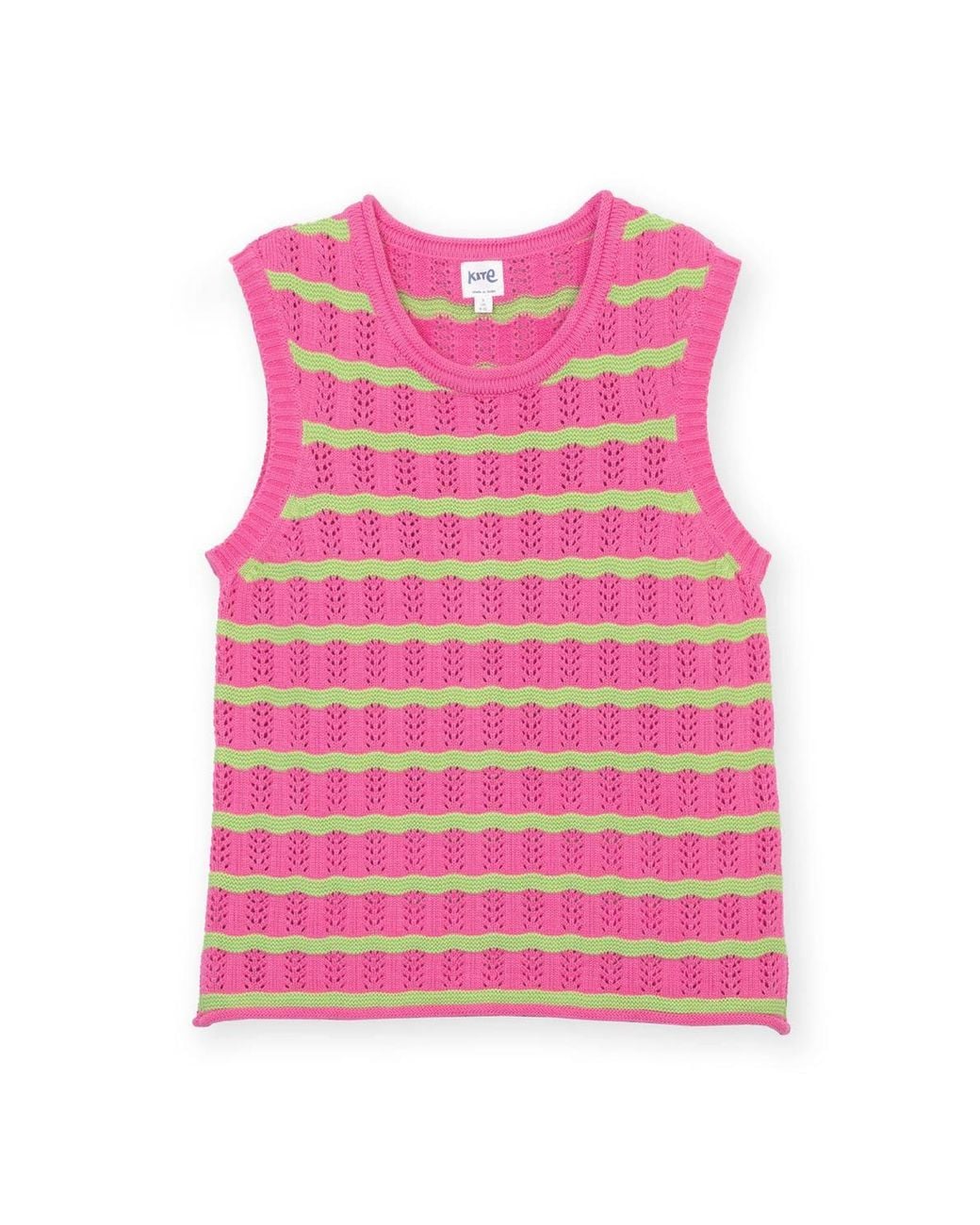 Kite Pink Tolpuddle Knit Tank Top Azalea