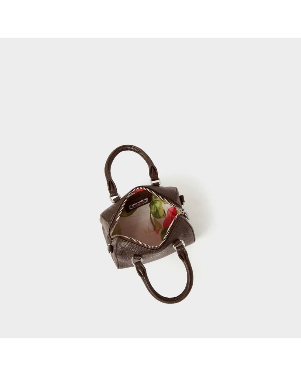 Osprey Brown The Madison Mini Leather Barrel Bag