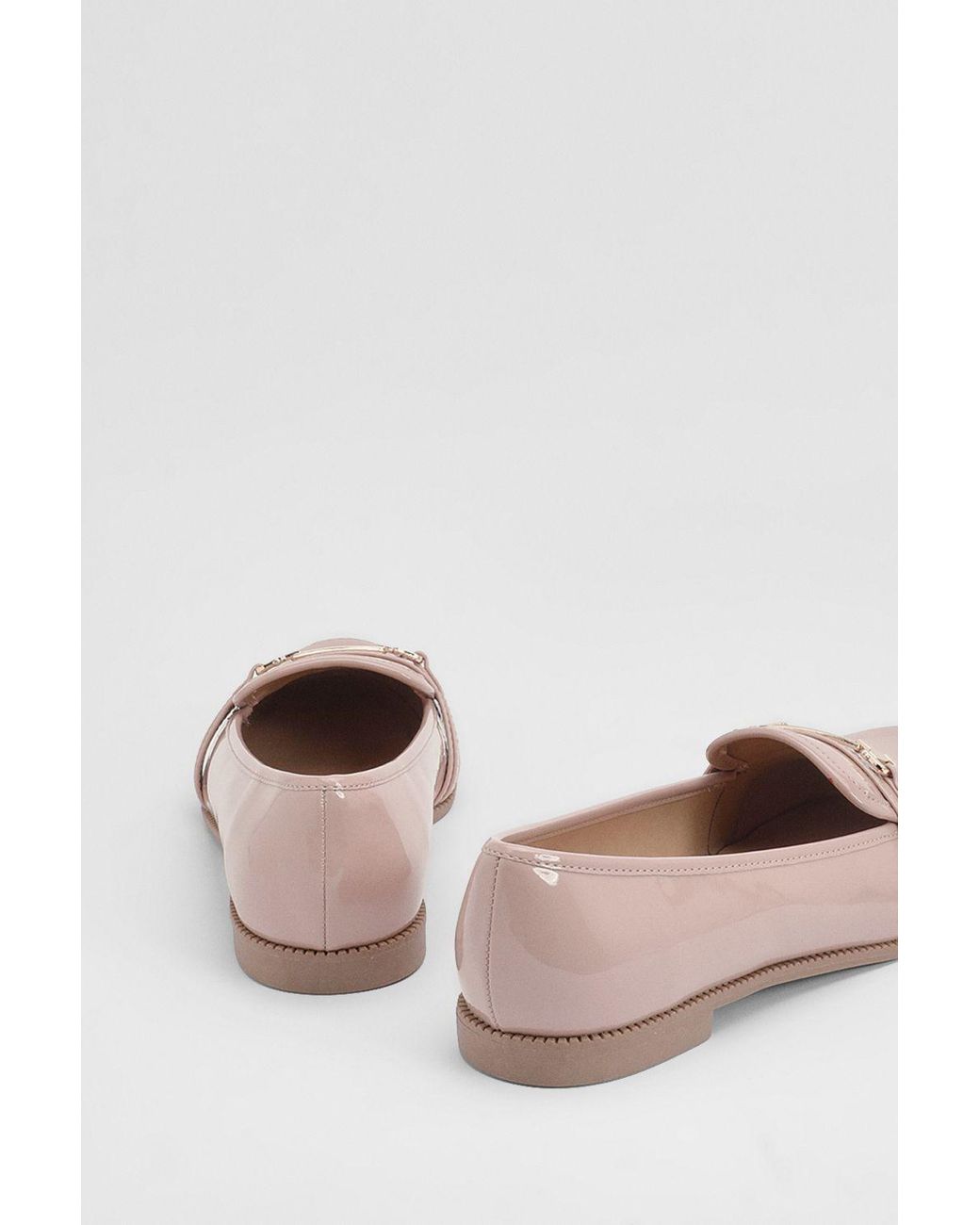 Dorothy Perkins Blue Wide Fit Lora Snaffle Loafers