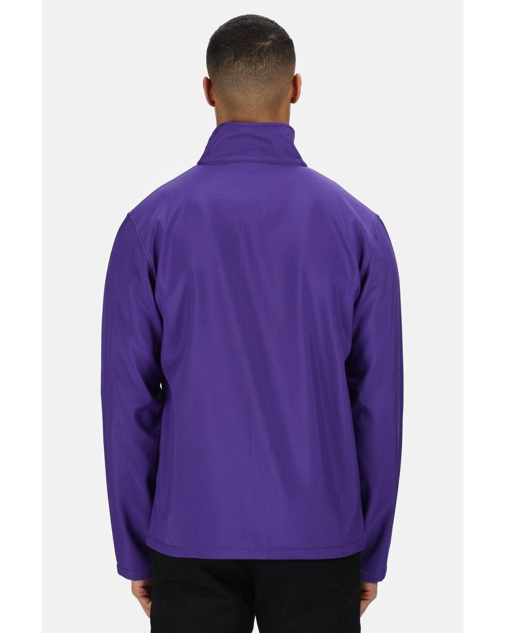 Regatta Purple Ablaze Printable Softshell Jacket for men