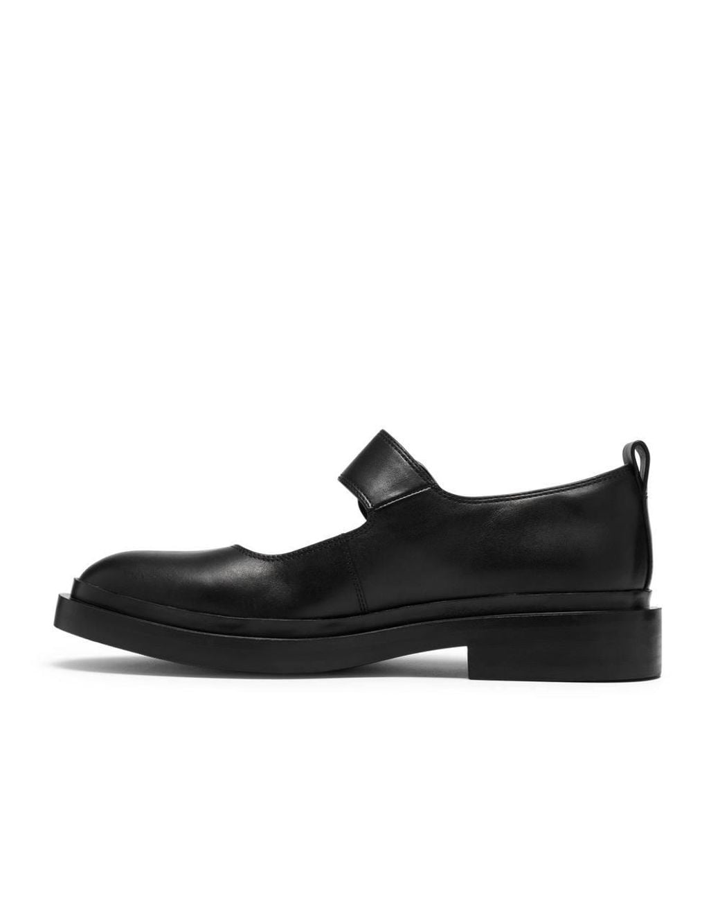 Clarks Black Previa Bar Leather Mary Jane