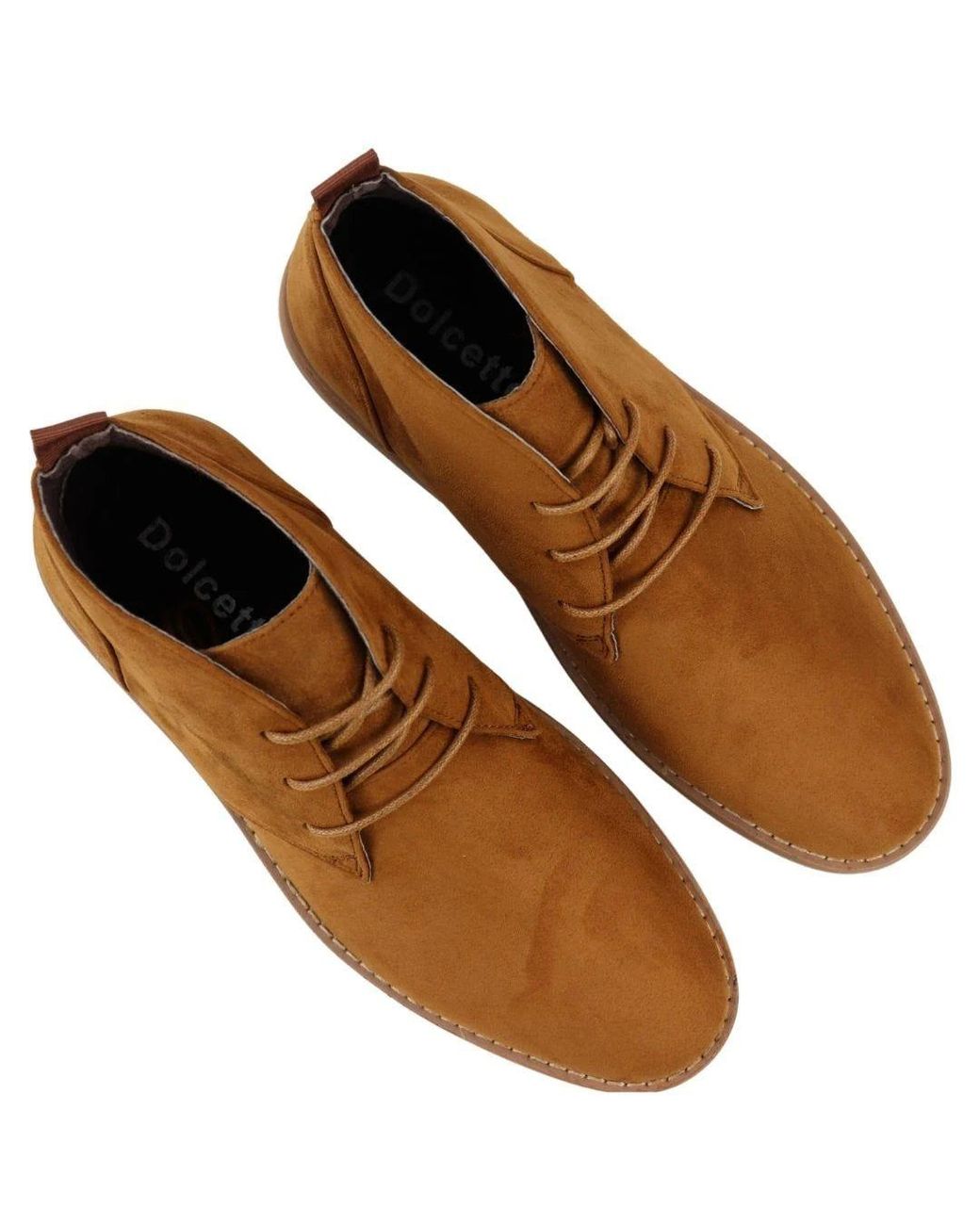 TruClothing Brown Chukka Desert Lace Up Ankle Boots for men