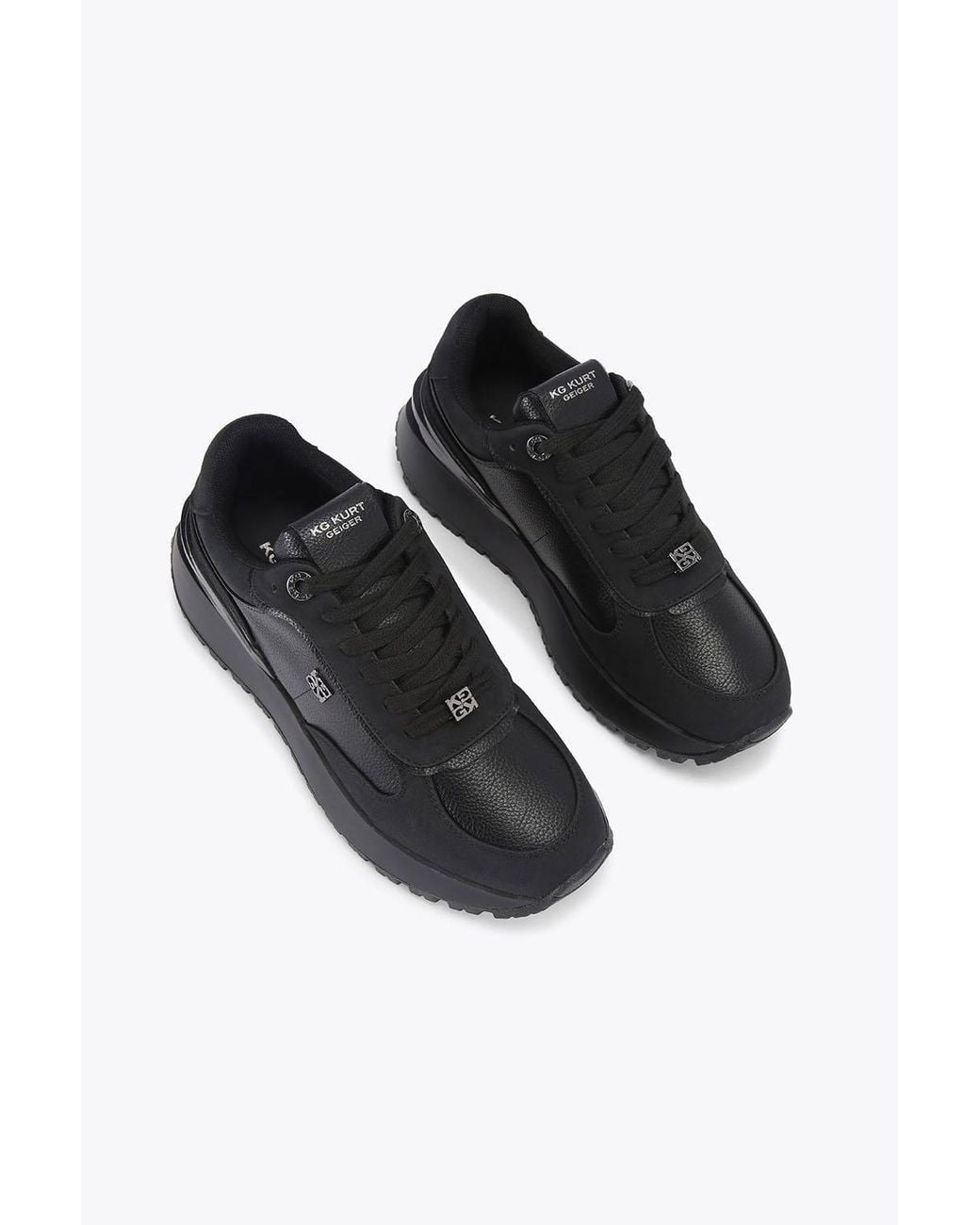 KG by Kurt Geiger Black 'Louisa2' Trainers