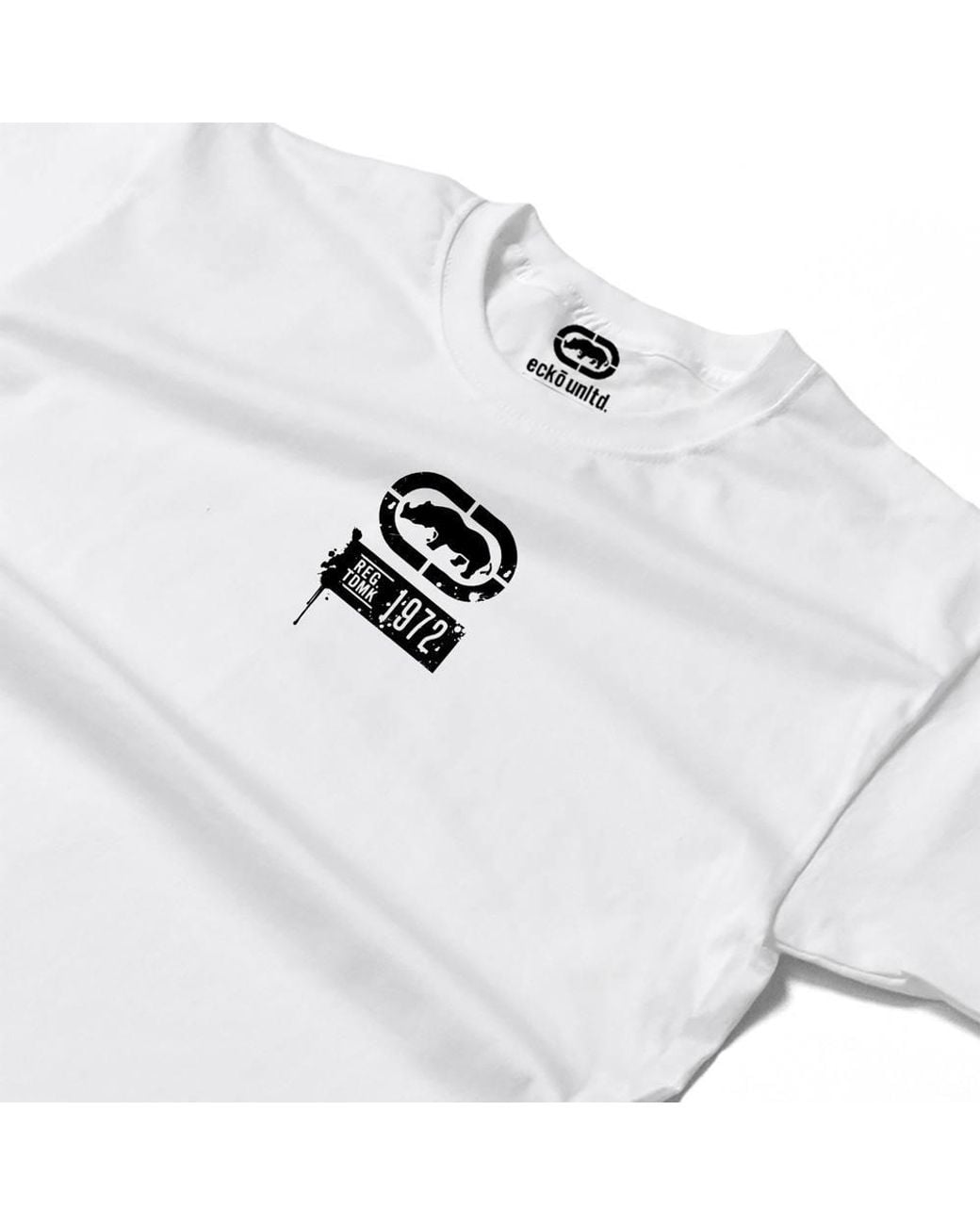 Ecko' Unltd White Stencil Ii T-Shirt for men