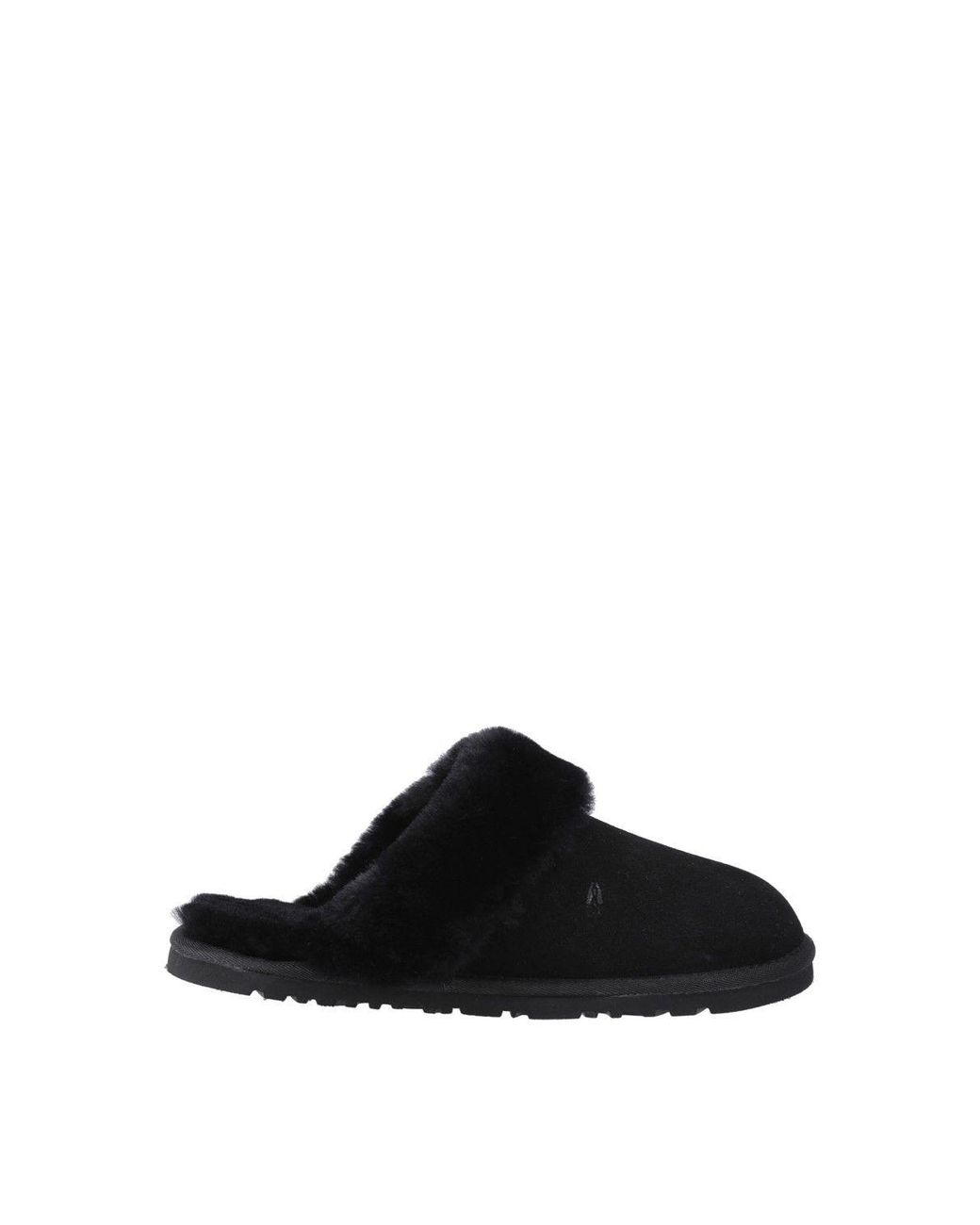 Hush Puppies Black Samantha Mule Slipper