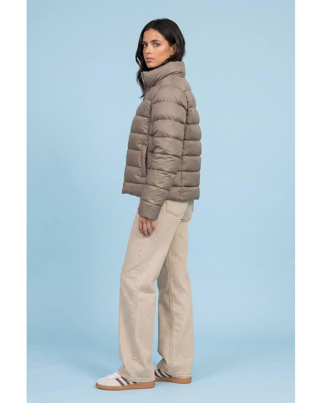 Urban Bliss Blue Compact Puffer Jacket