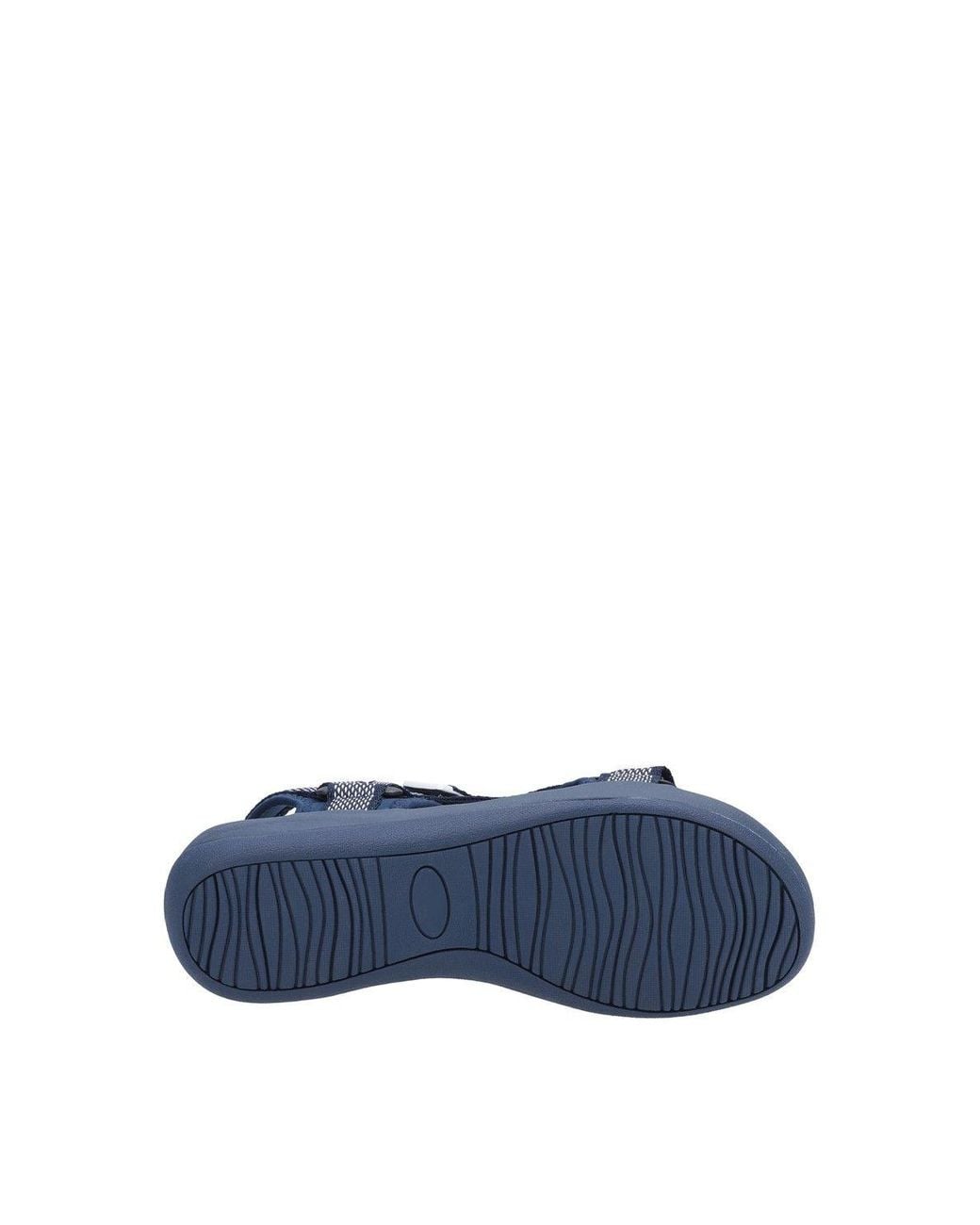 Hush Puppies Blue Sara Quarter Strap Sandal