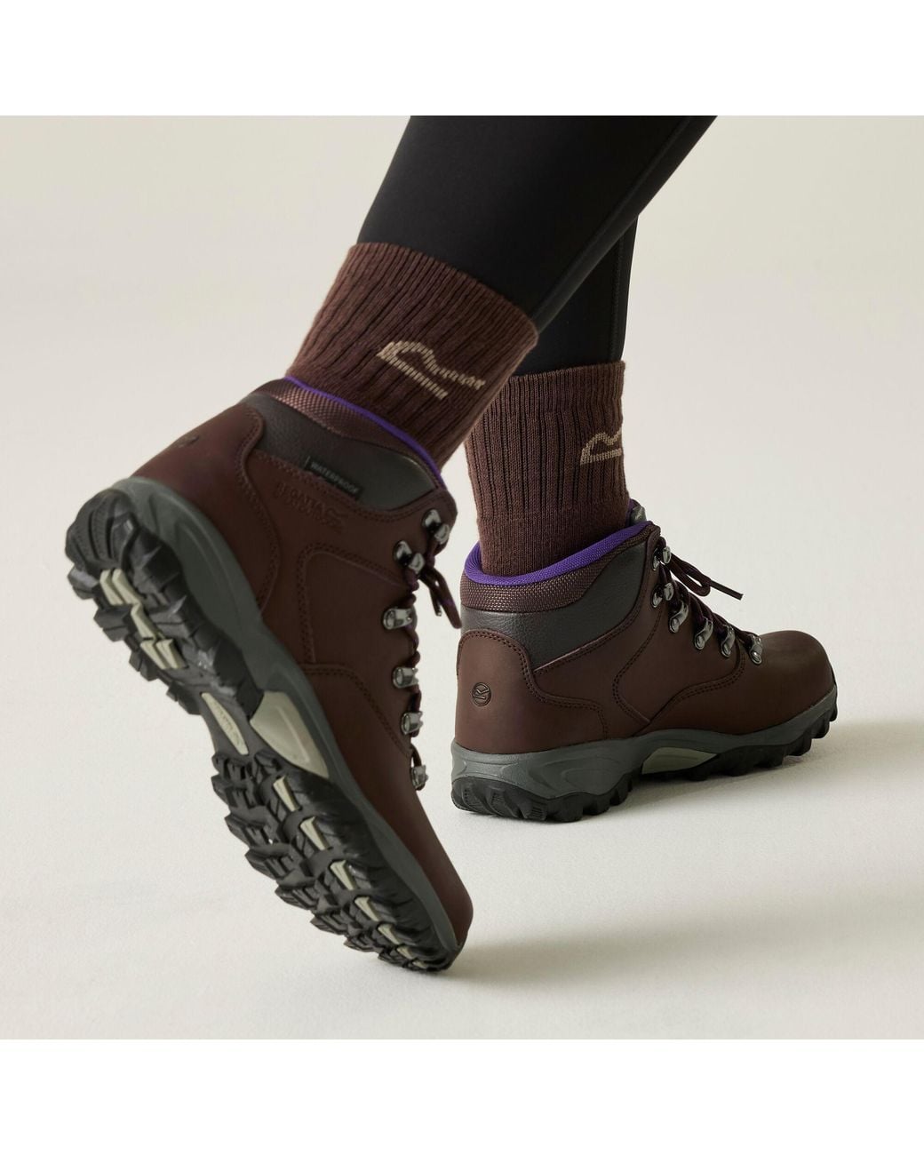 Regatta Black Bainsford Waterproof Walking Boots