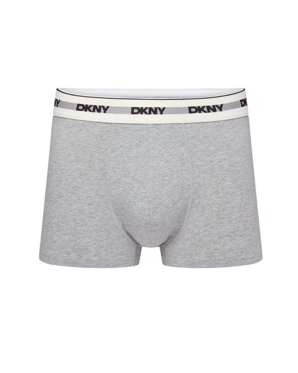 DKNY Gray 3 Pack Tuscumbia Trunks for men
