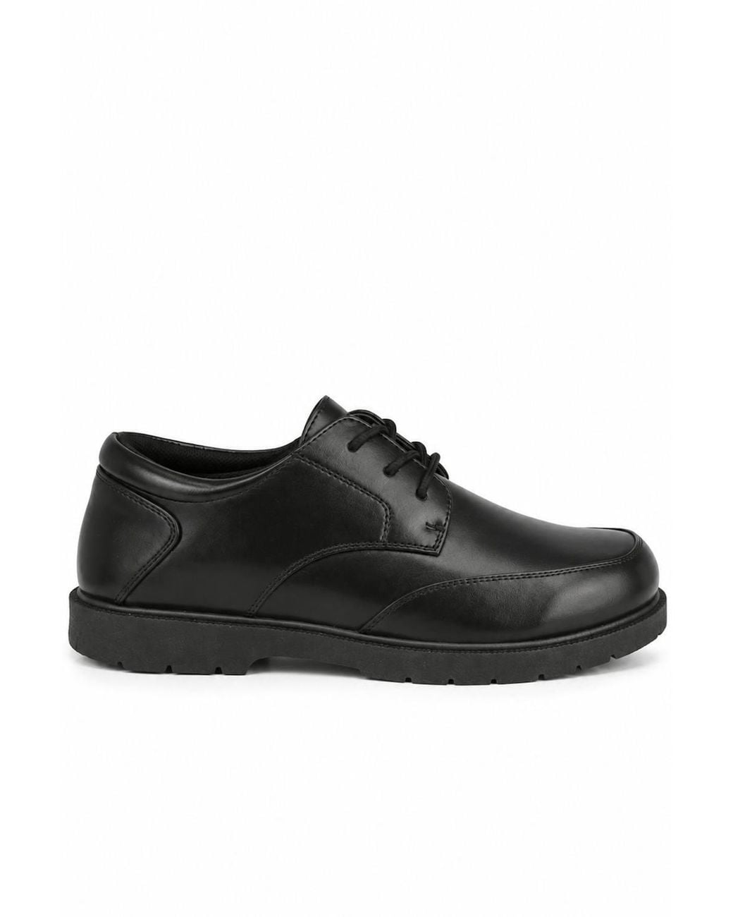Spot on Black Lace Up Formal School Shoes for men