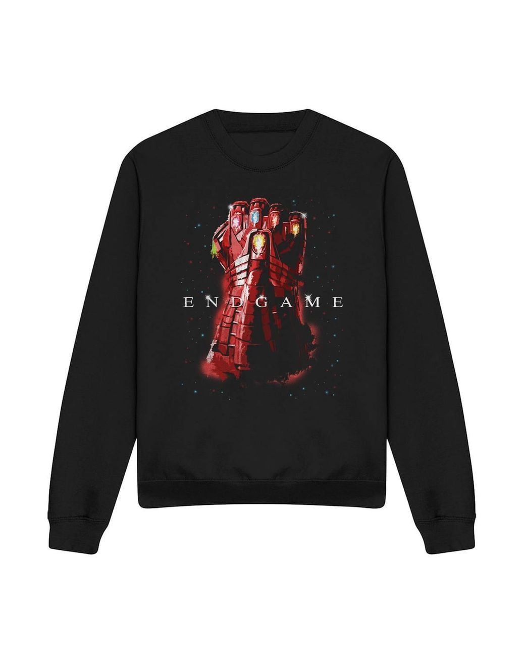 Marvel Black Avengers Endgame Nano Infinity Gauntlet Sweatshirt
