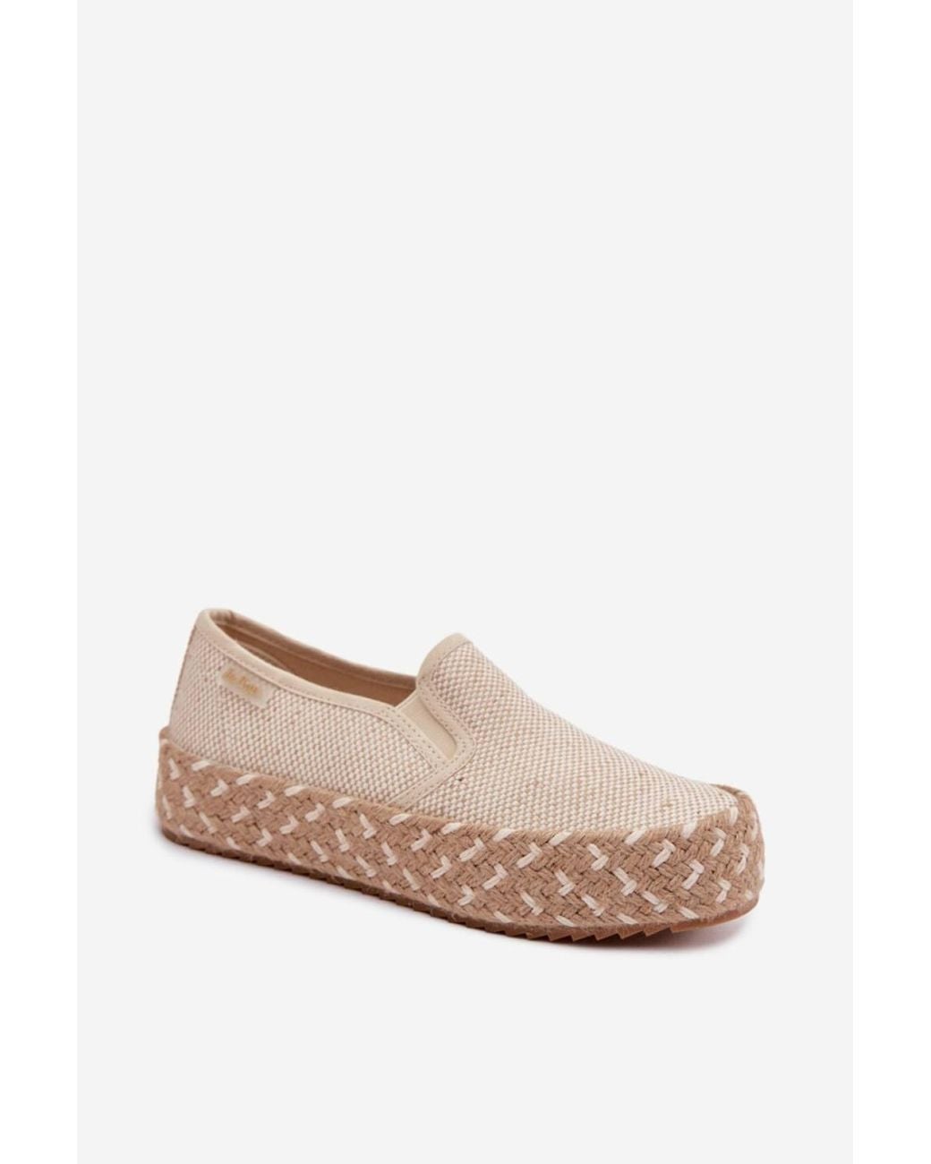 Love Lace Blue Platform Espadrilles With 4Cm Platform & 6Cm Upper