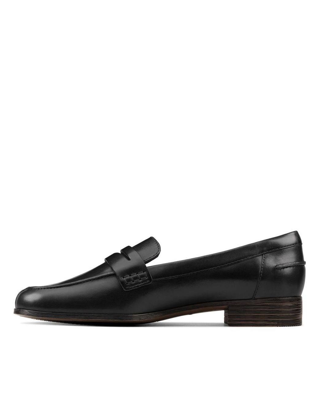 Clarks Black Hamble Loafer Leather Loafers, Slip Ons