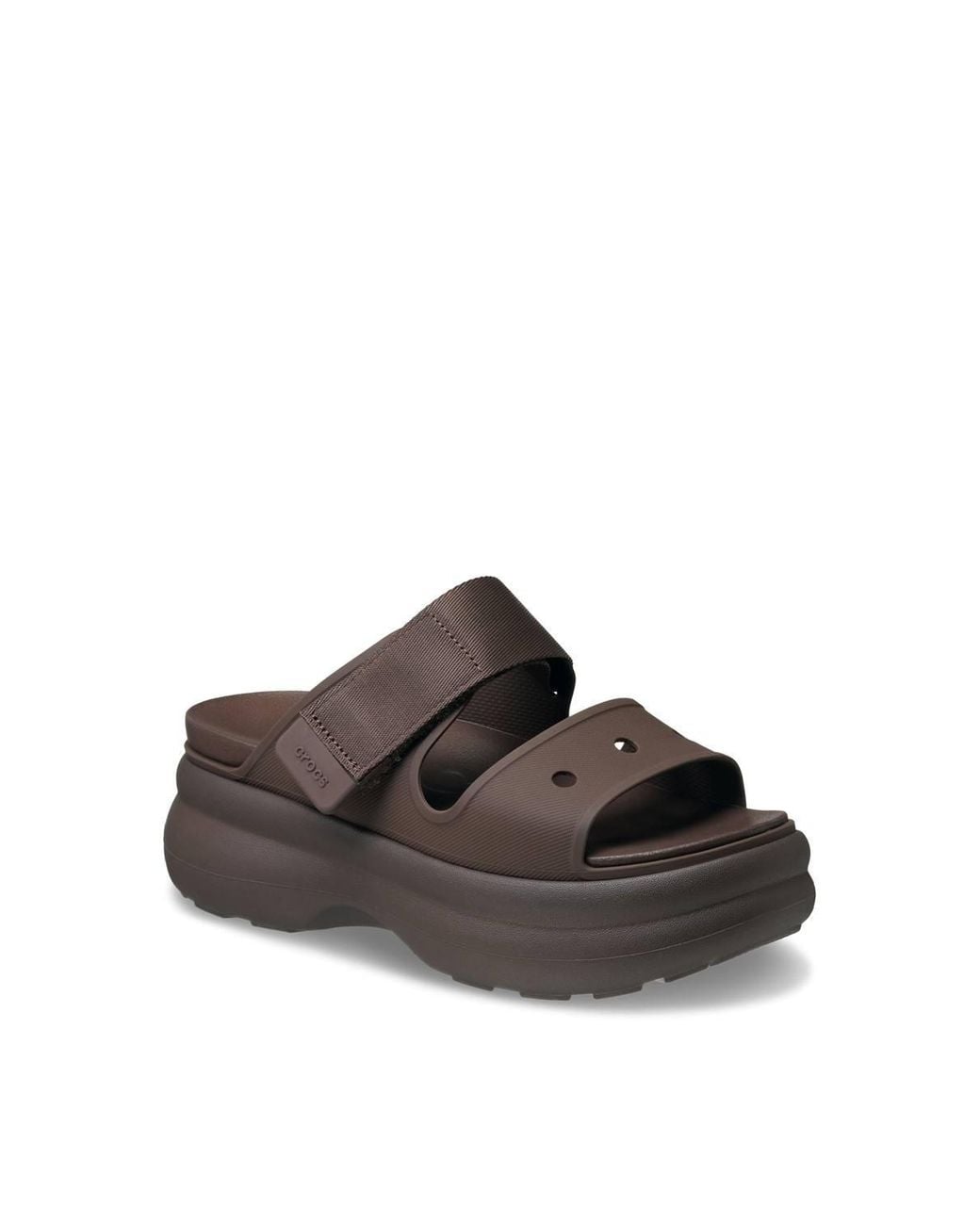 CROCSTM Brown Soho Two Strap Sandal
