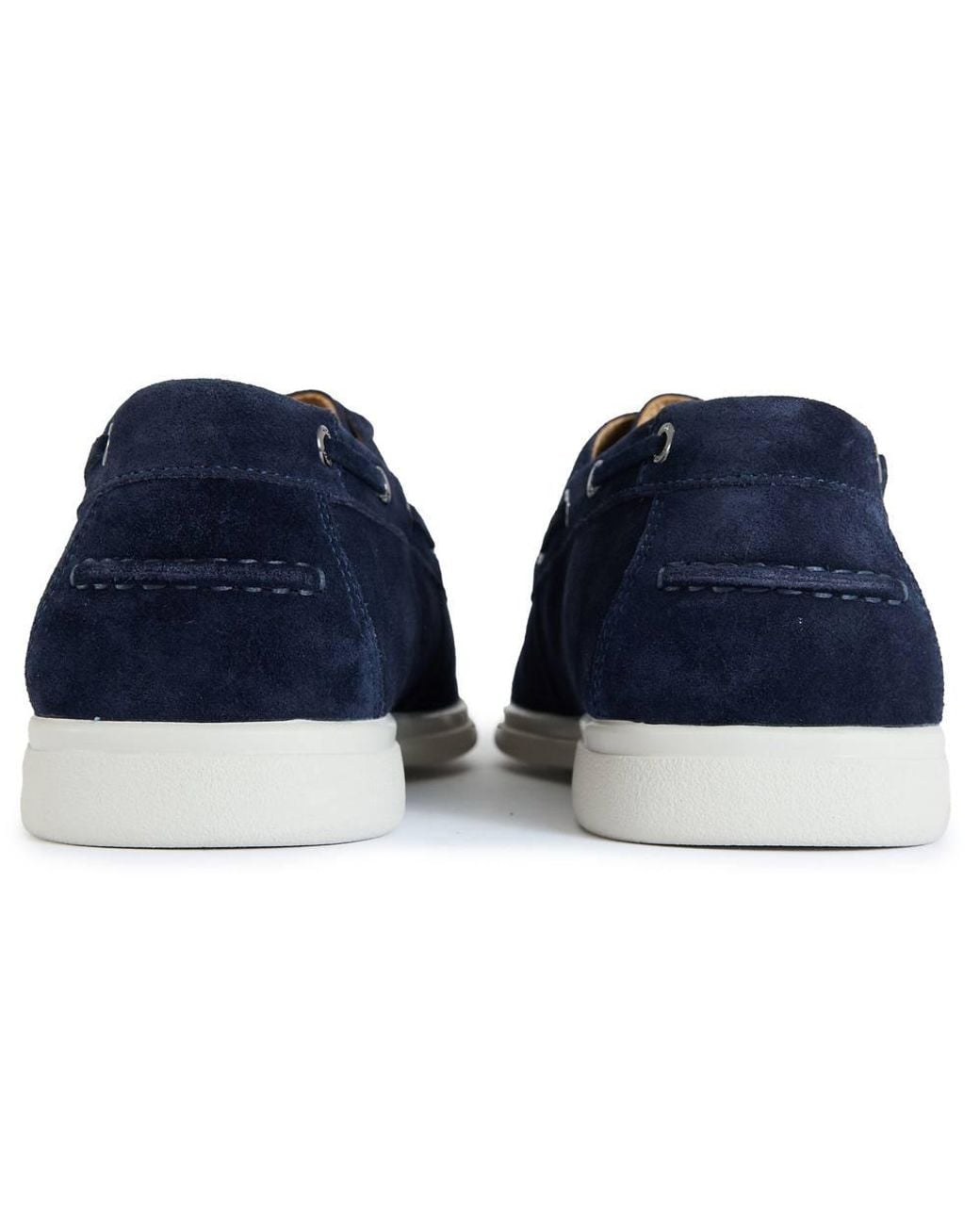 Simon Carter Blue Trovo Boat Shoe Shoes for men
