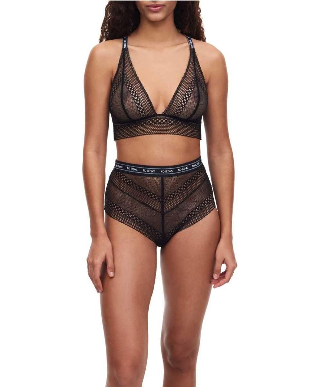 Chantelle Brown No Icons High-Waisted Full Brief