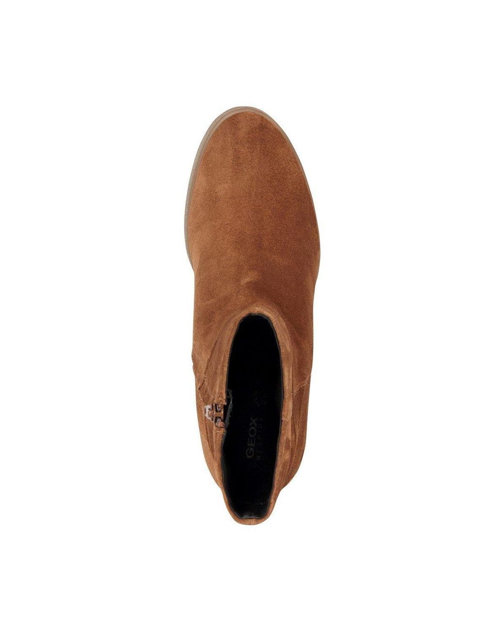 Geox Brown D Eildea Wedge B Ankle Boots