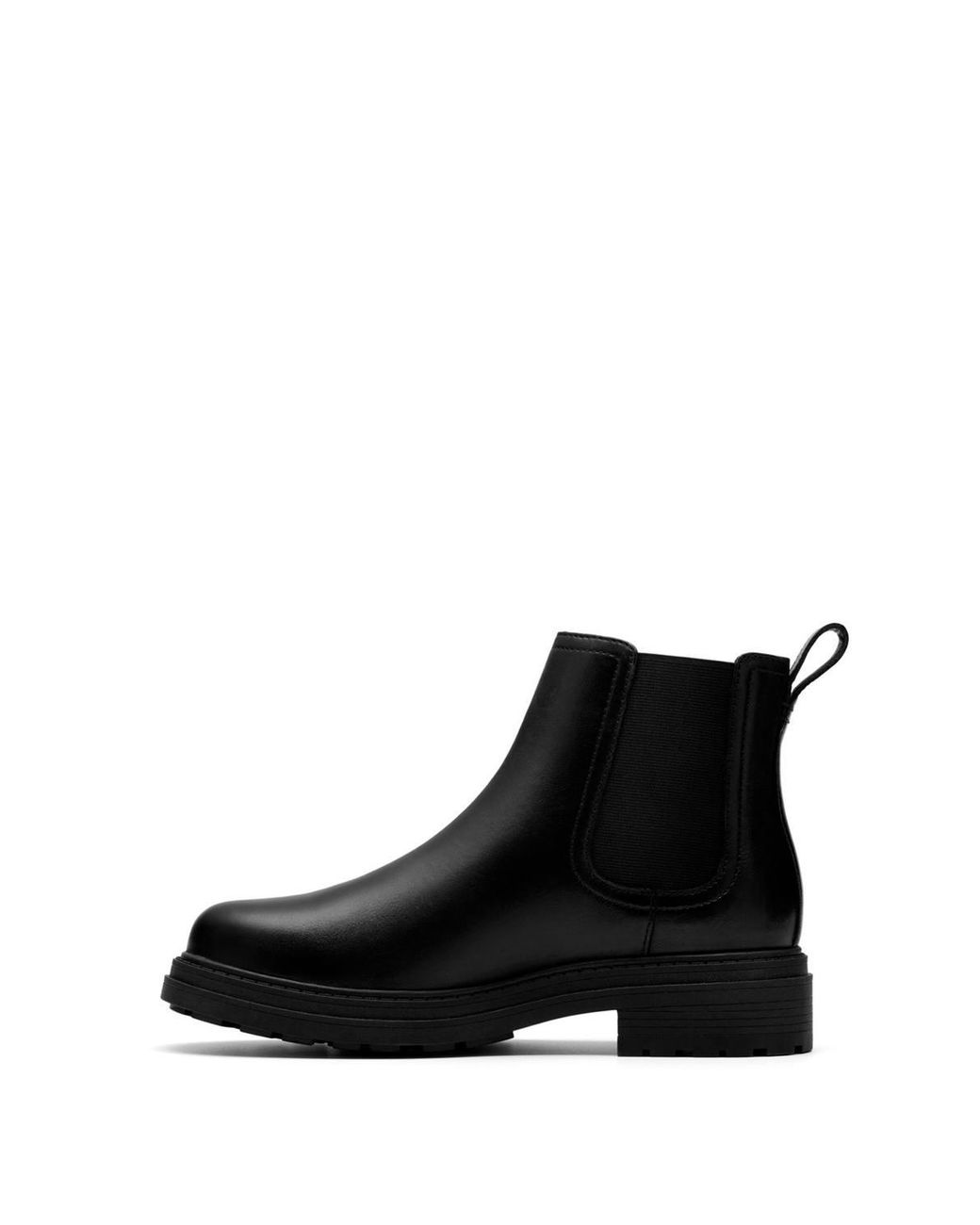 Clarks Black Orinoco3 Lane Leather Shoes