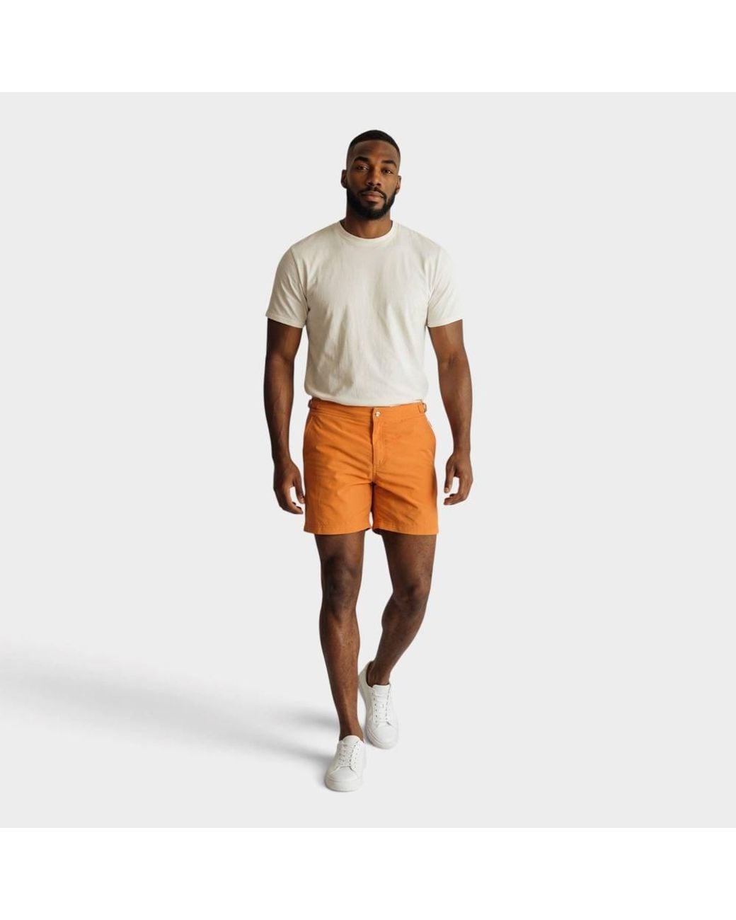 Orlebar Brown Orange Setter Ember Swim Shorts for men
