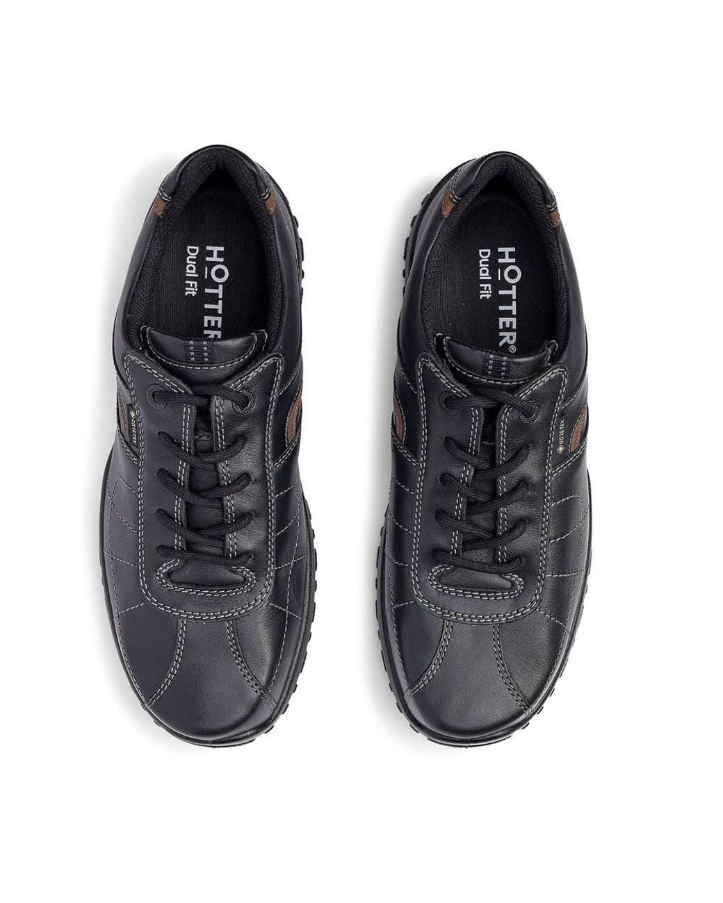Hotter Black 'Thor Ii' Gtx Walking Shoes for men