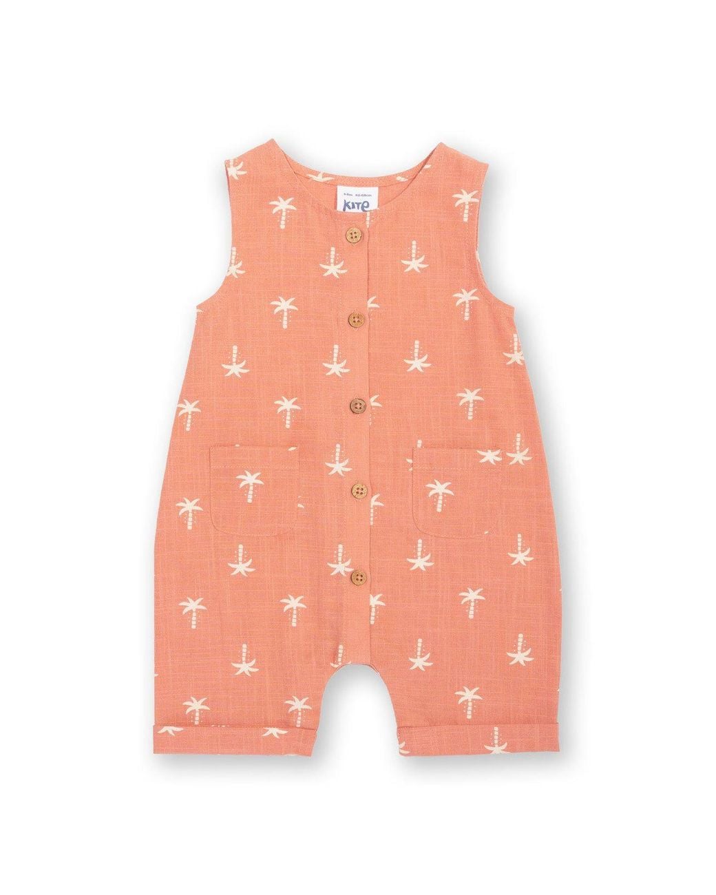 Kite Pink Baby Coco Palm Dungarees