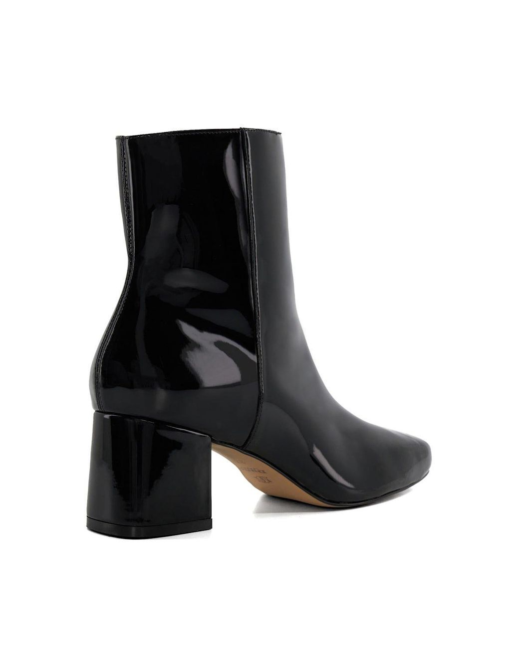 Dune black patent boots cheap