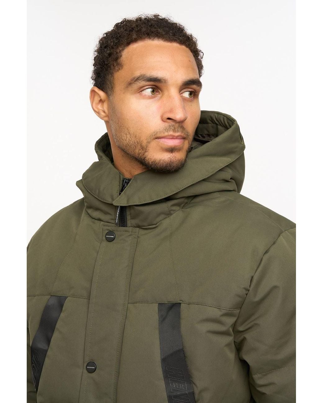 Henleys Green Traction Bomber Jacket for men