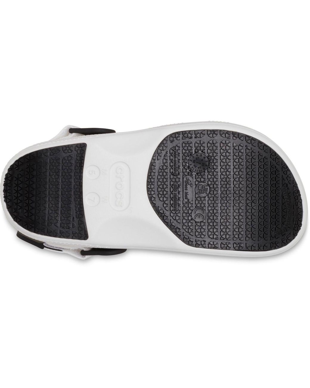 CROCSTM White Classic Work Clog for men