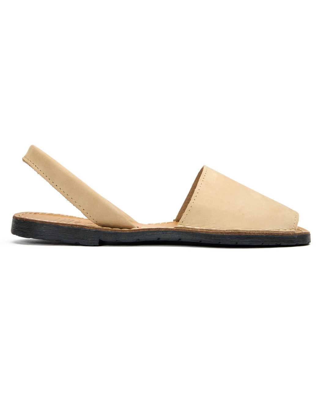 Sole Natural Macaw Nubuck Menorcan Sandals