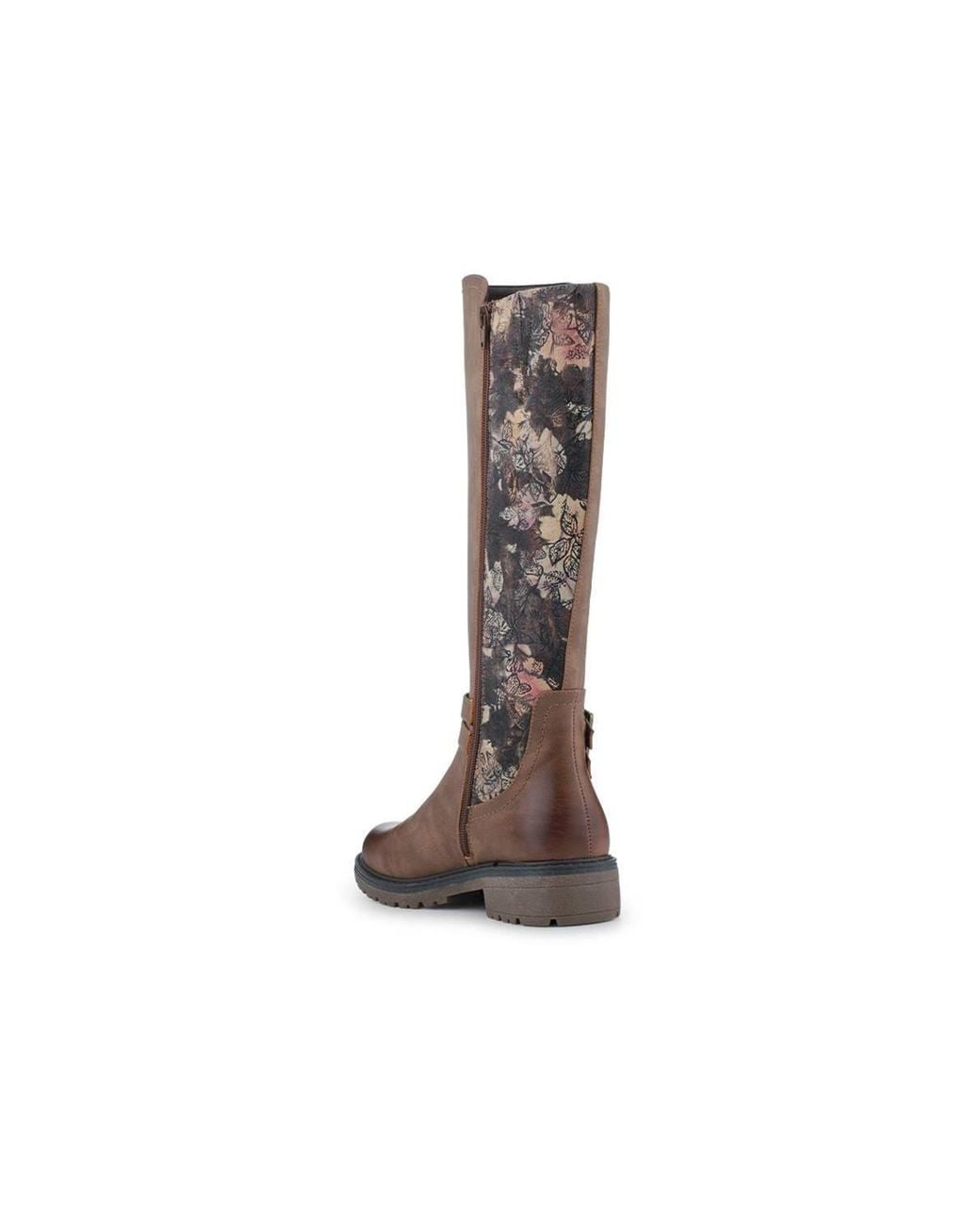 Pavers White Long Casual Boots