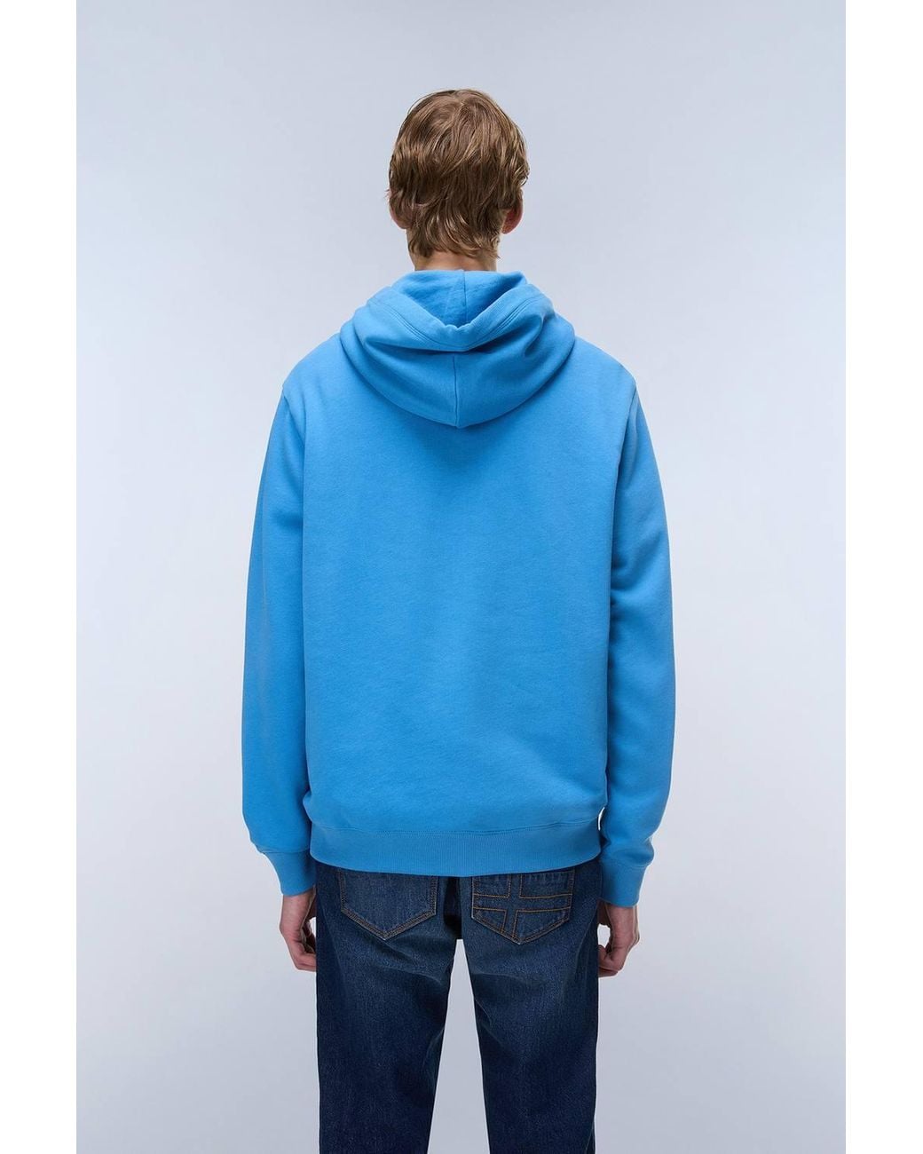 Napapijri Blue Box Logo H 1 Fleece Jasper for men