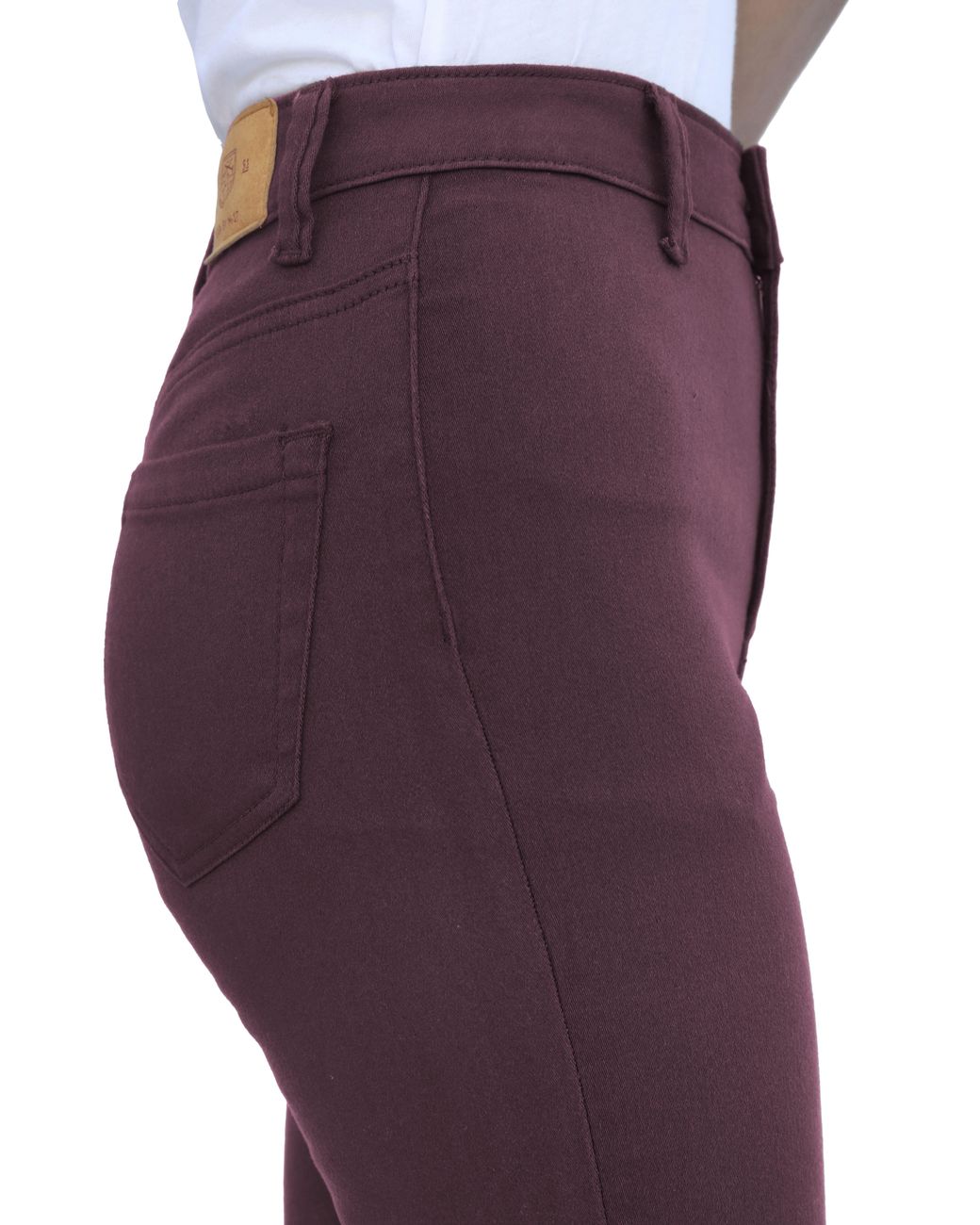 Smart Living Purple Stylish Skinny Fit High Waisted Denim Jeans