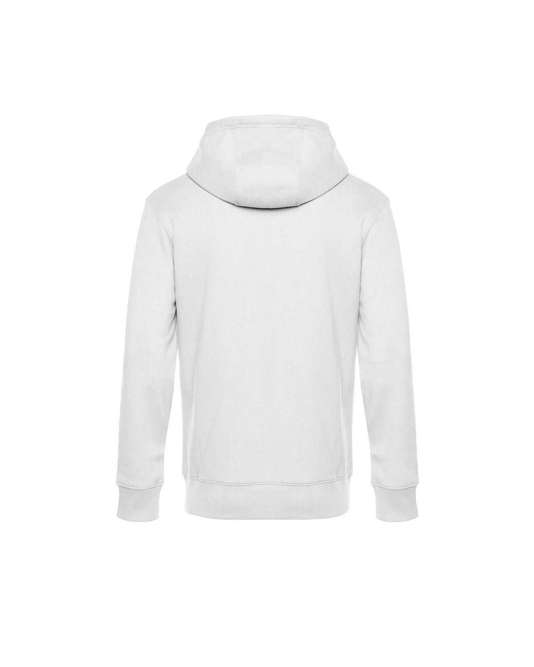 Bc White King Zipped Hooded Sweat for men