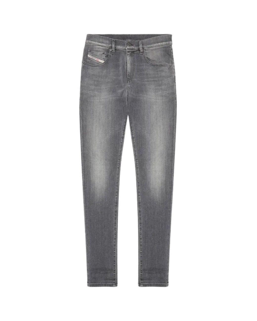 DIESEL Gray 2019 D-Strukt Wash Jeans for men
