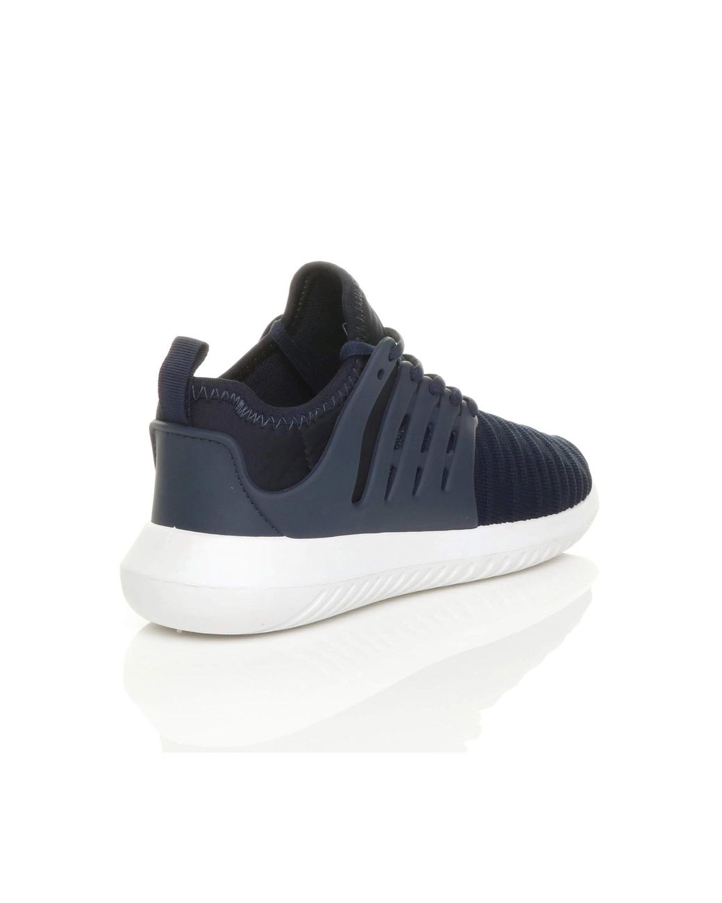 AJVANI Blue Lace Up Trainers