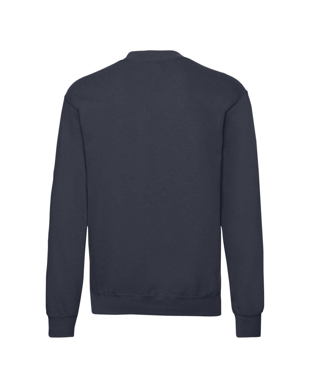 Fruit Of The Loom Blue Classic 80 20 Set-In Sweatshirt for men