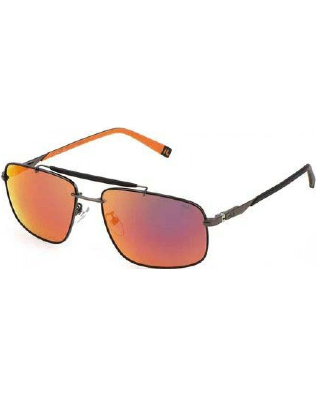 Fila Brown Sfi210V60K56R Square/Rectangle Sunglasses for men