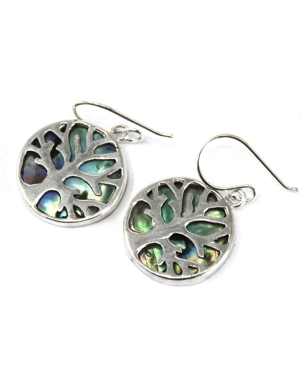 KDMD Green Tree Of Life Earrings 15Mm