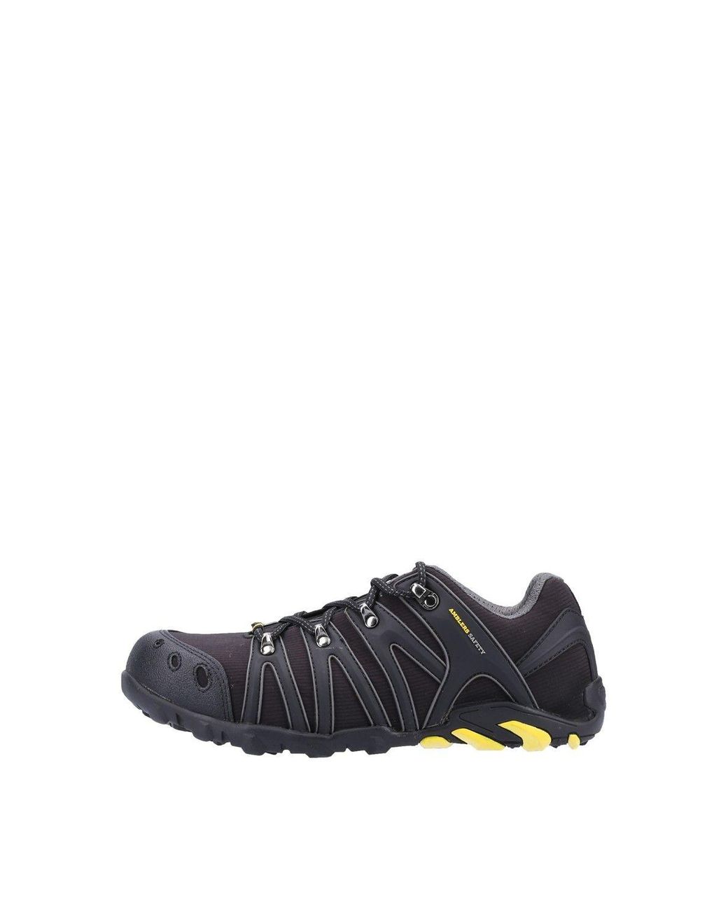 Amblers Black 'Fs23' Safety Trainers