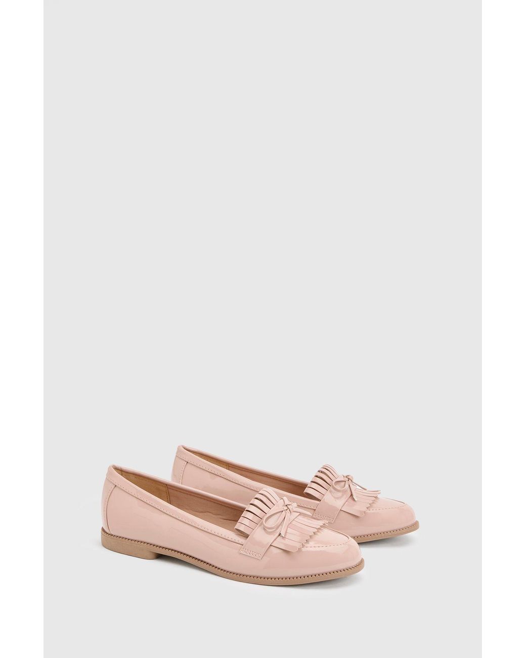 Dorothy Perkins Blue Wide Fit Loretta Tassel Loafers