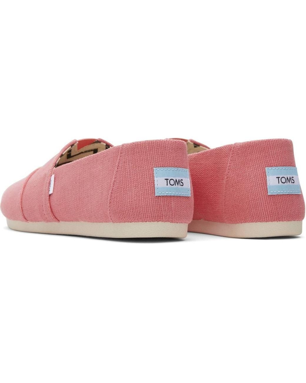 TOMS Pink Alpargata' Slip On Shoes