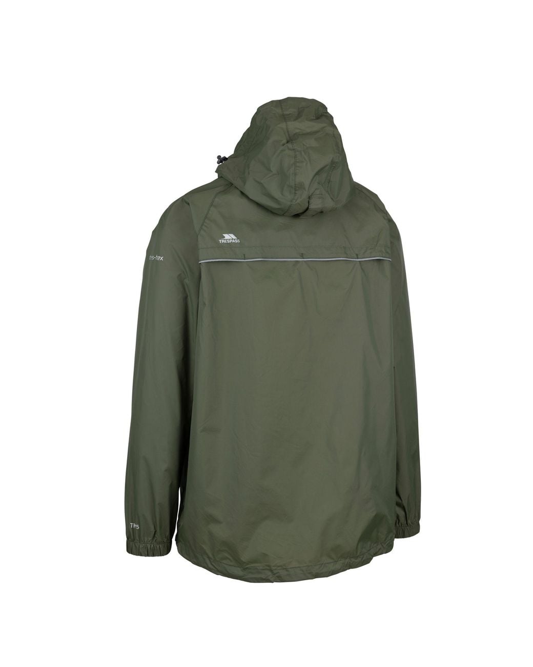 Trespass Green Qikpac X Packaway Jacket for men
