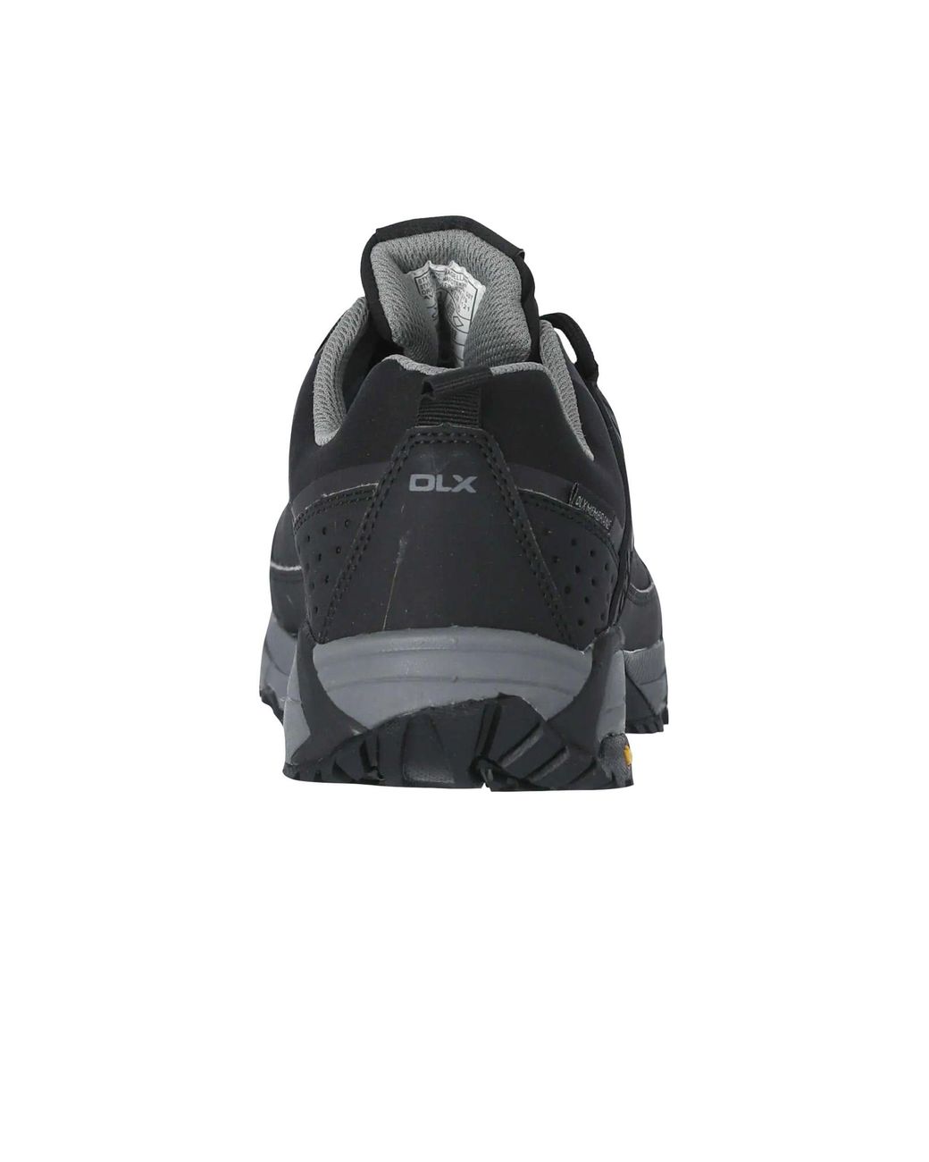 Trespass Black Magellan Dlx Lightweight Low Cut Trainers for men