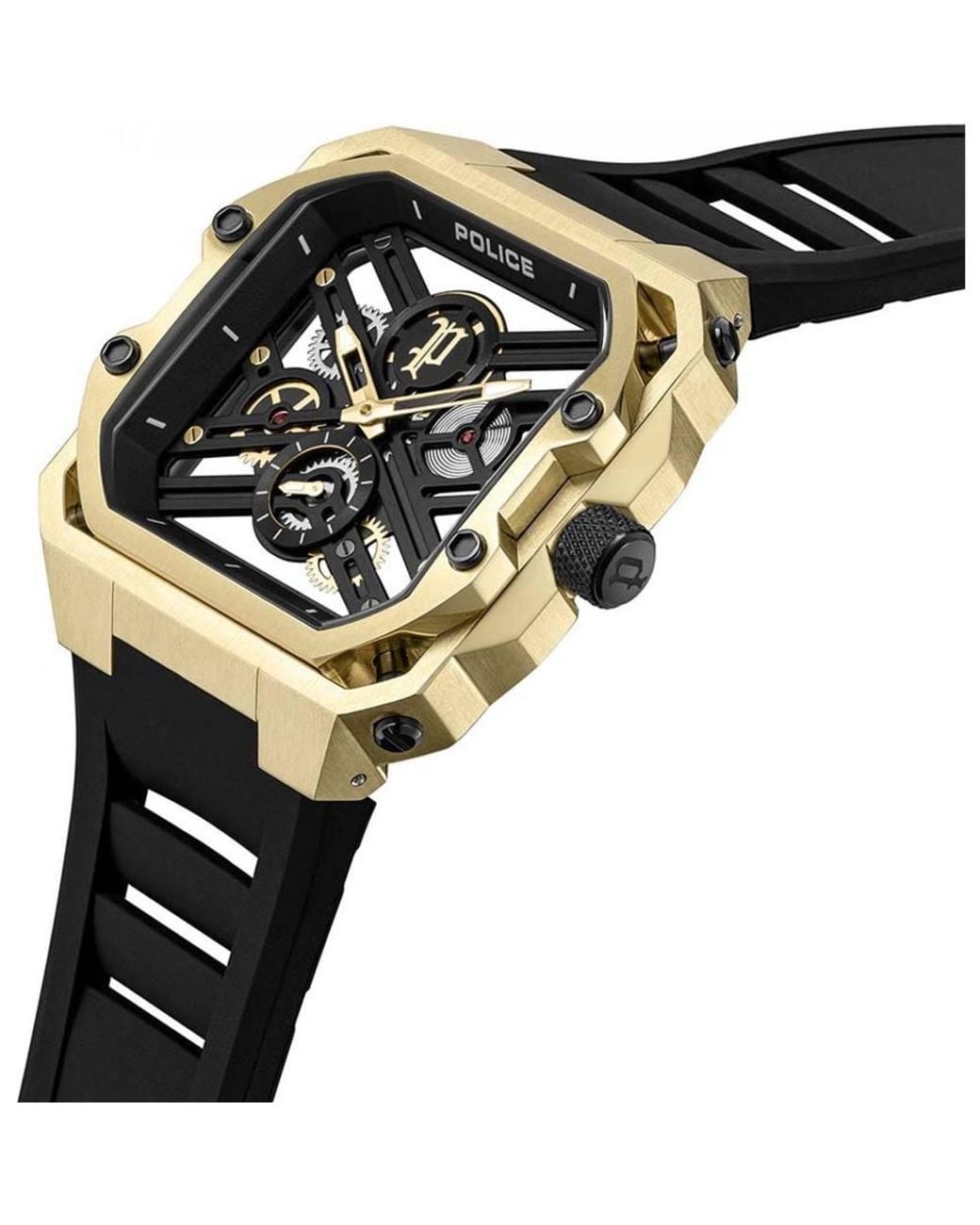 Police Black Pewgm0072003 Urban 45Mm Quartz Watch for men