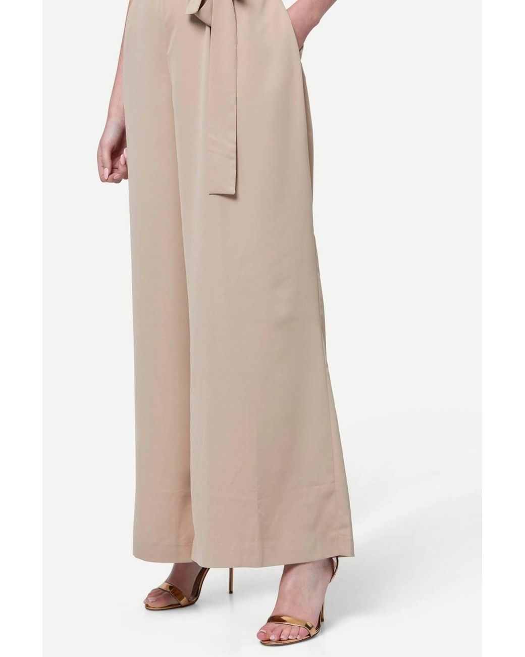Zafur official Natural Abbie Jumpsuit