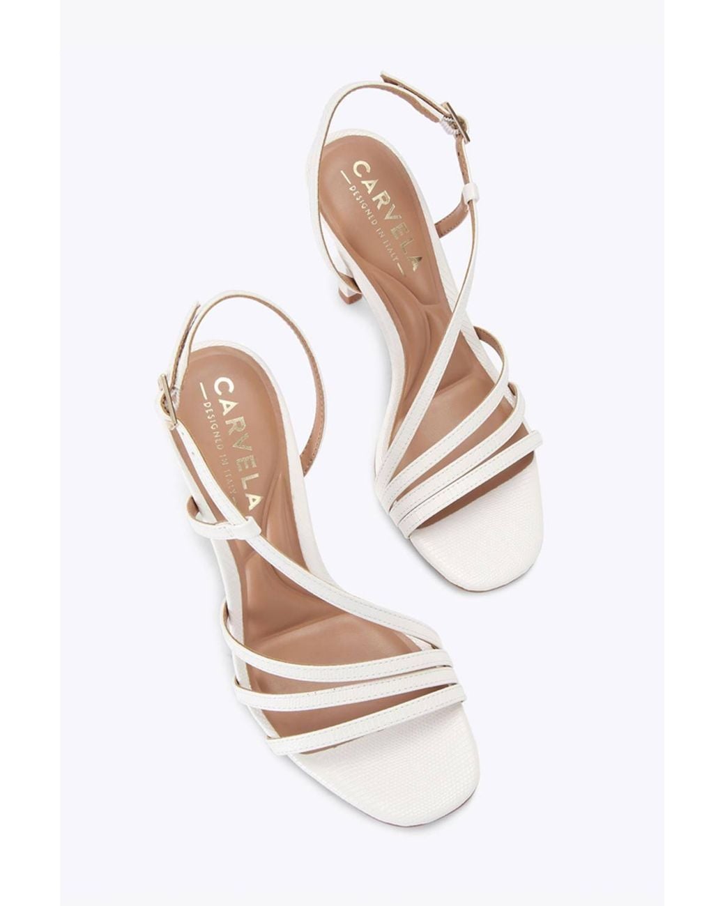 Carvela Kurt Geiger White 'Paparazza Heel' Heels