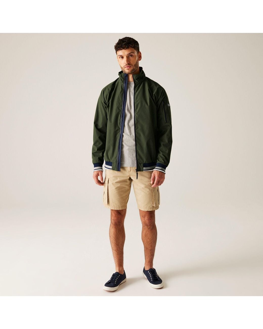 Regatta Green Shorebay Waterproof Shell for men
