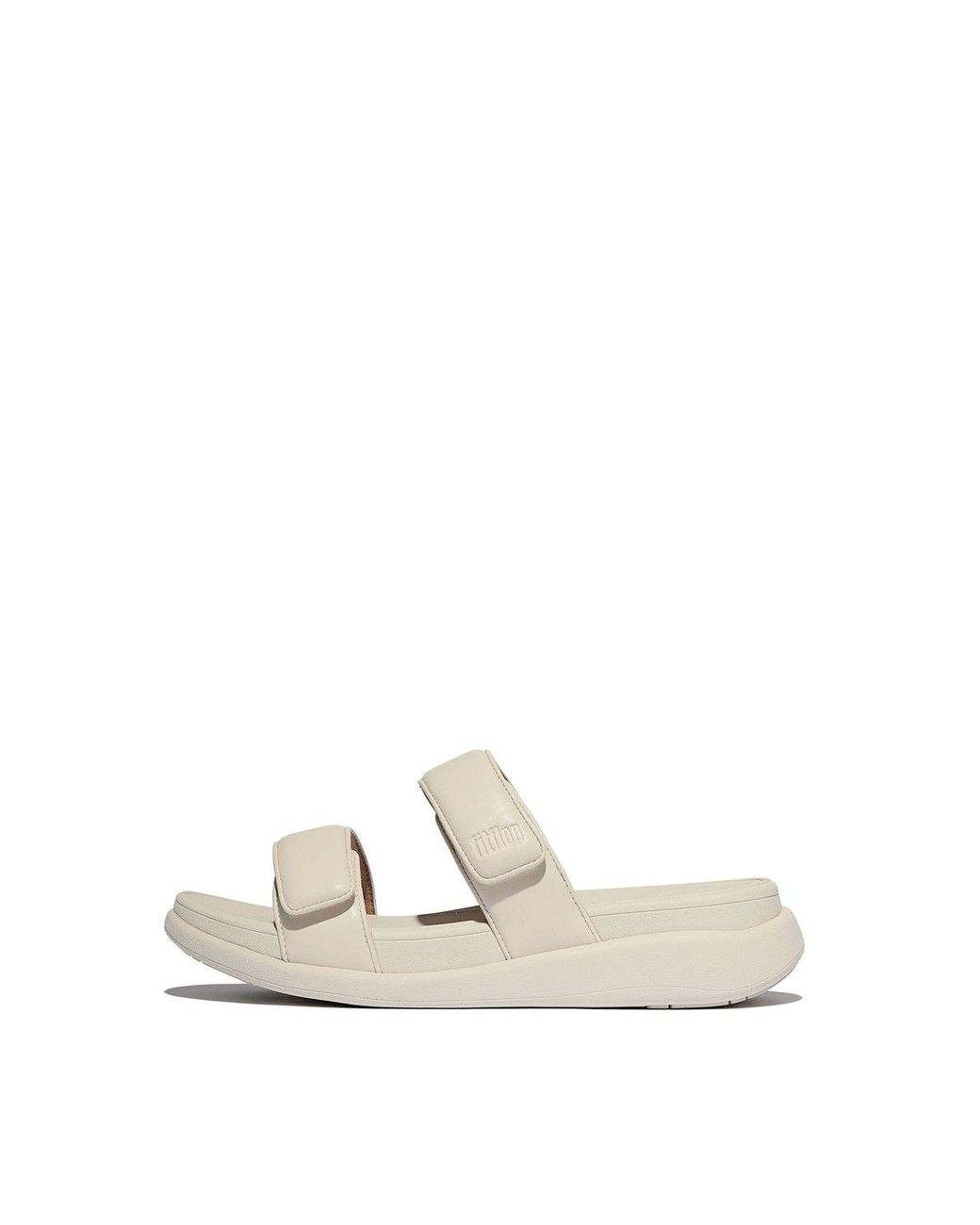 Fitflop White F-Mode Go Sandals
